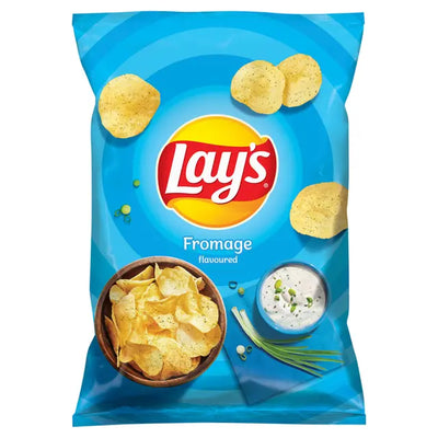 Lay's Fromage (Сметана и зелень) Geschmack 130 g MHD: 19.10.2025