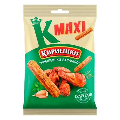 Croutons "Kirieschki Maxi" mit Baffalo-Wings-Geschmack, 60 g
