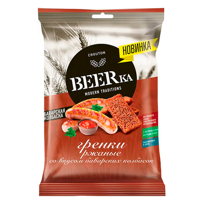 Croutons "BeerKa" mit Würstchengeschmack, 60 g