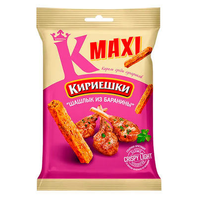 Croutons "Kirieschki Maxi" mit Lammspieß-Geschmack, 60 g