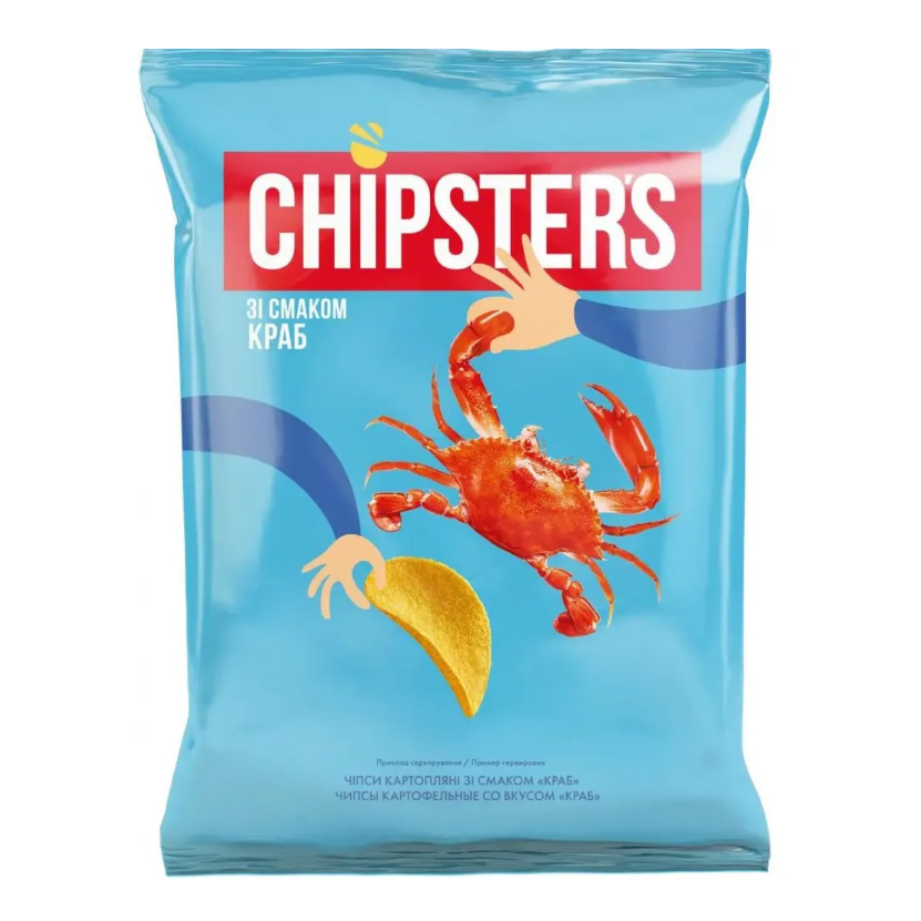 Chipsters Crab Geschmack 60 g