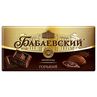 Babaewskij Zartbitter Schokolade 90g