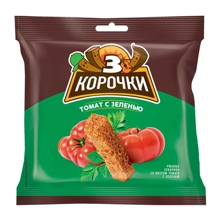 Croutons "3 Korotski" mit Tomaten- und Kräutergeschmack, 40 g