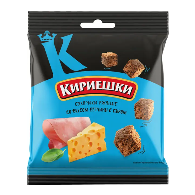Croutons "Kirieschki" mit Schinken- und Käsegeschmack, 40 g