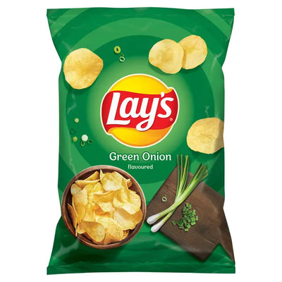 Lay's Green Onion (Зеленый лук) Geschmack 130 g MHD: 26.10.2025