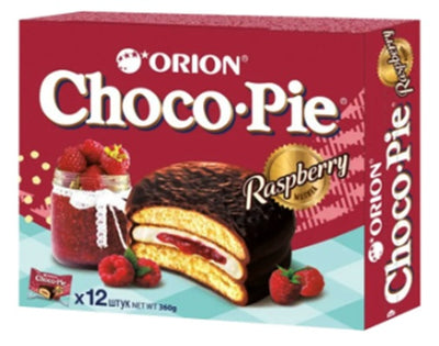 Orion Choco Pie Himbeer 12x30g