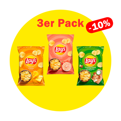 Lay's Chips Pack "Nostalgie" 3 x 130 g
