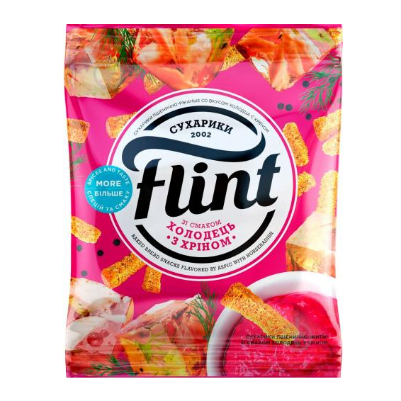 Croutons "Flint" Meerrettich-Sülzegeschmack, 70 g